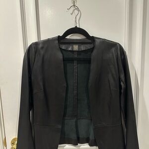 Banana Republic Black Leather Jacket